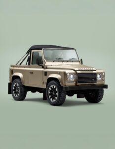 Land Rover lança o Defender V8 Soft Top com mais luxo, força e personalização